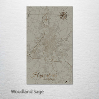 Hagerstown, Maryland Street Map