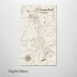 Hampstead, Maryland Street Map