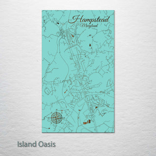 Hampstead, Maryland Street Map