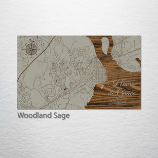 Havre de Grace, Maryland Street Map