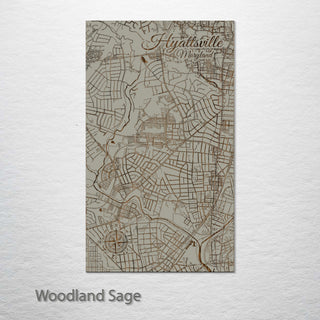 Hyattsville, Maryland Street Map