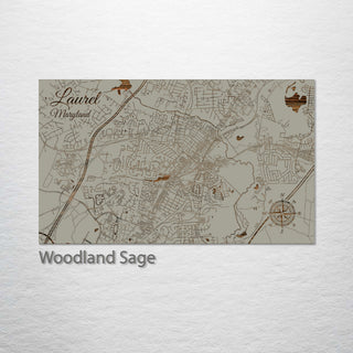 Laurel, Maryland Street Map