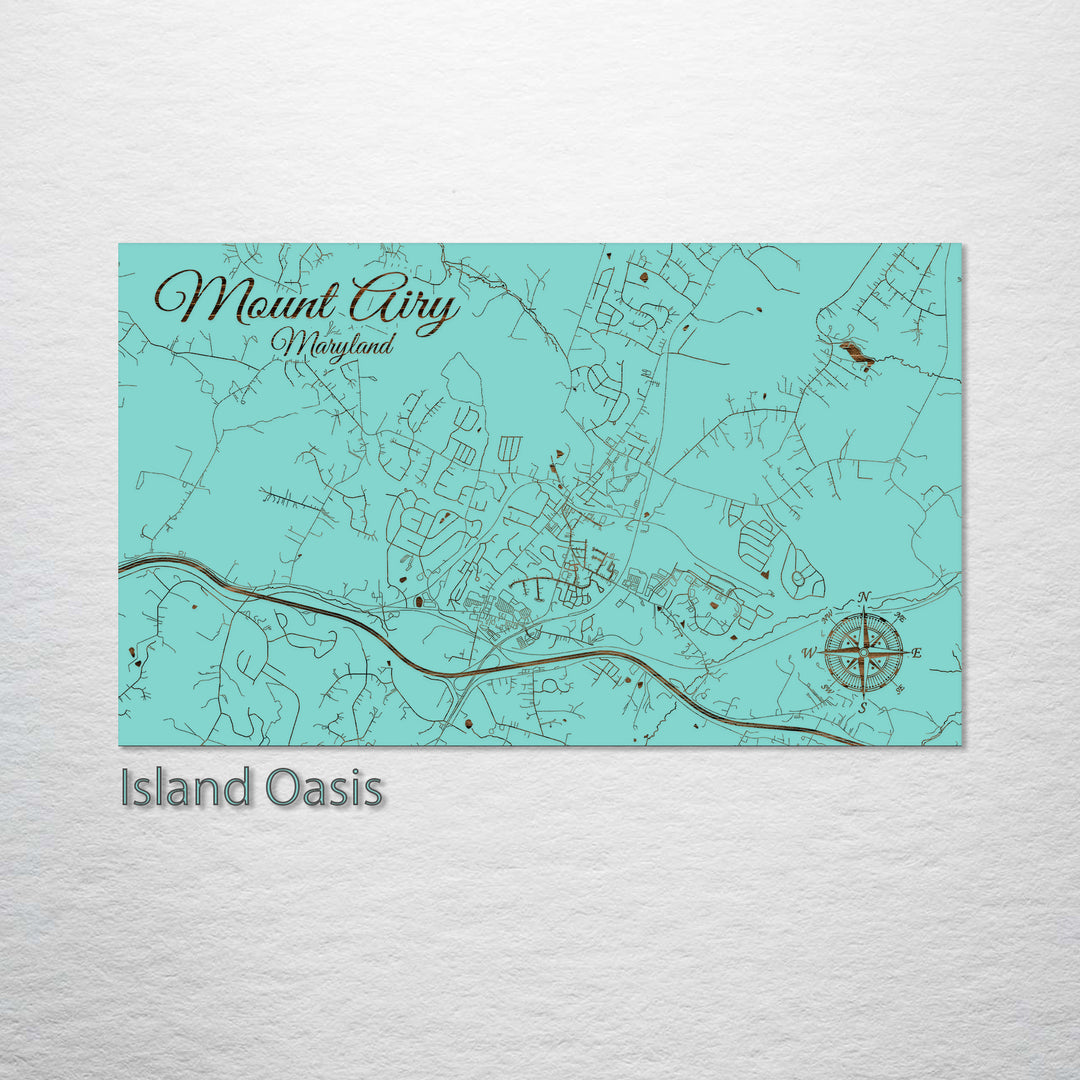 Mount Airy, Maryland Street Map