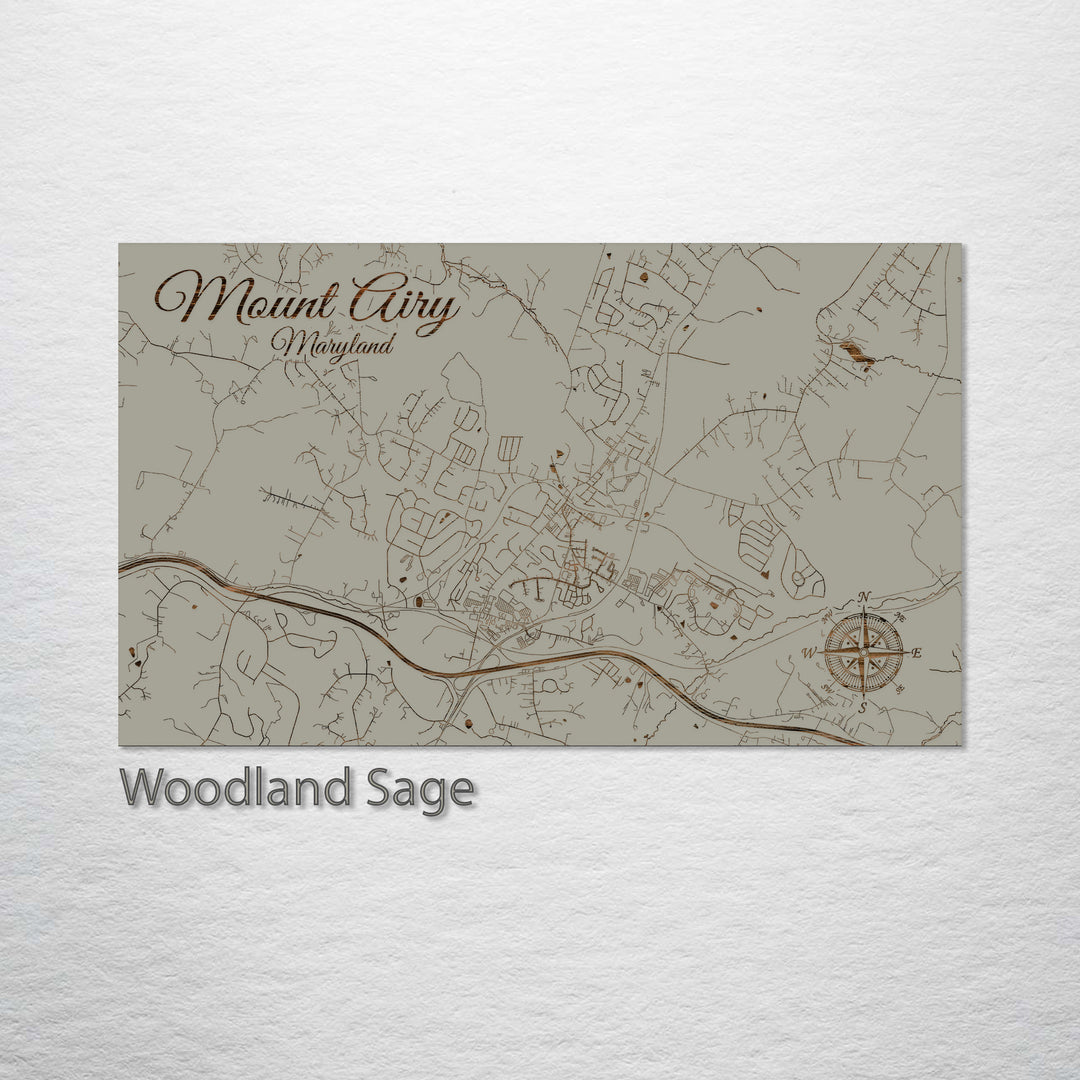 Mount Airy, Maryland Street Map