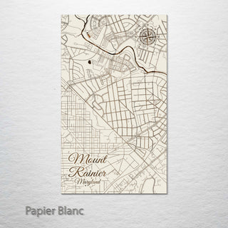 Mount Rainier, Maryland Street Map