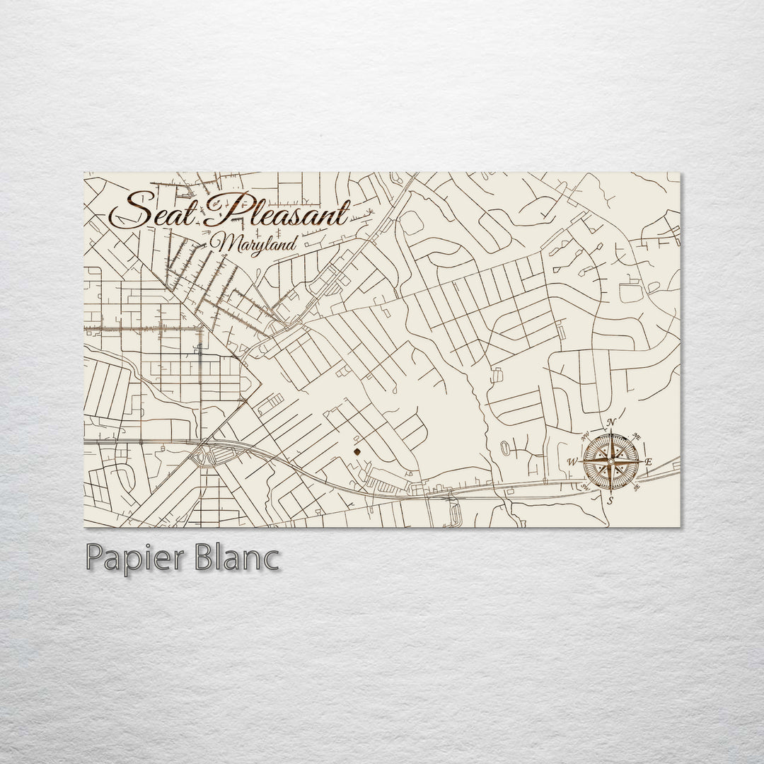 Seat Pleasant, Maryland Street Map