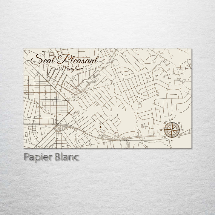 Seat Pleasant, Maryland Street Map