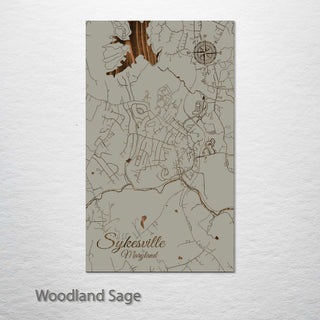 Sykesville, Maryland Street Map