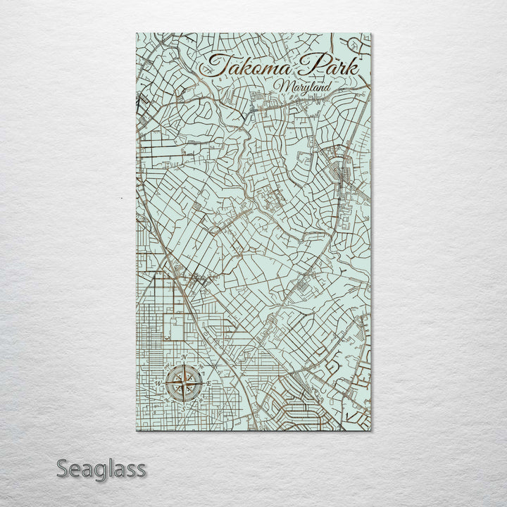 Takoma Park, Maryland Street Map