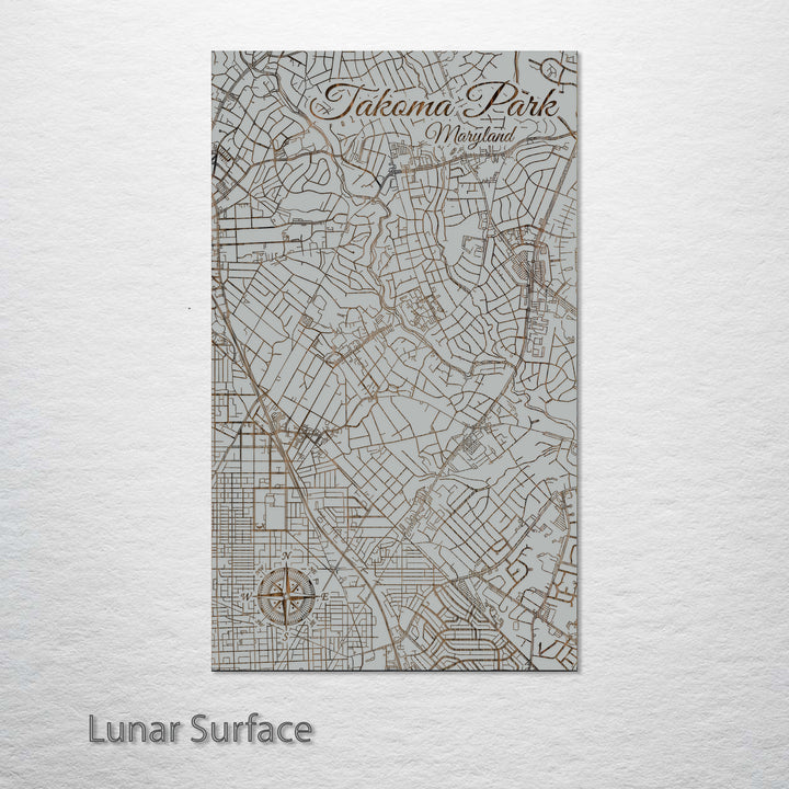 Takoma Park, Maryland Street Map