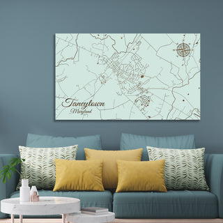 Taneytown, Maryland Street Map