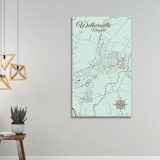 Walkersville, Maryland Street Map