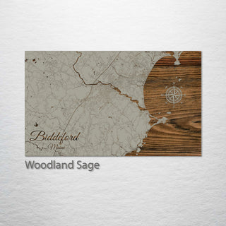 Biddeford, Maine Street Map