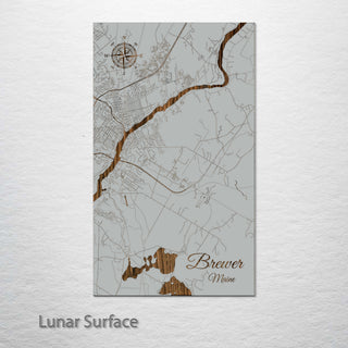 Brewer, Maine Street Map