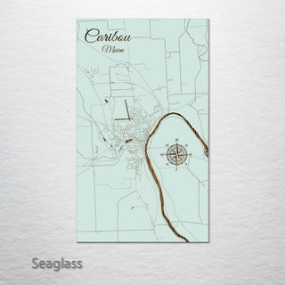 Caribou, Maine Street Map