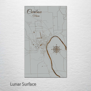Caribou, Maine Street Map