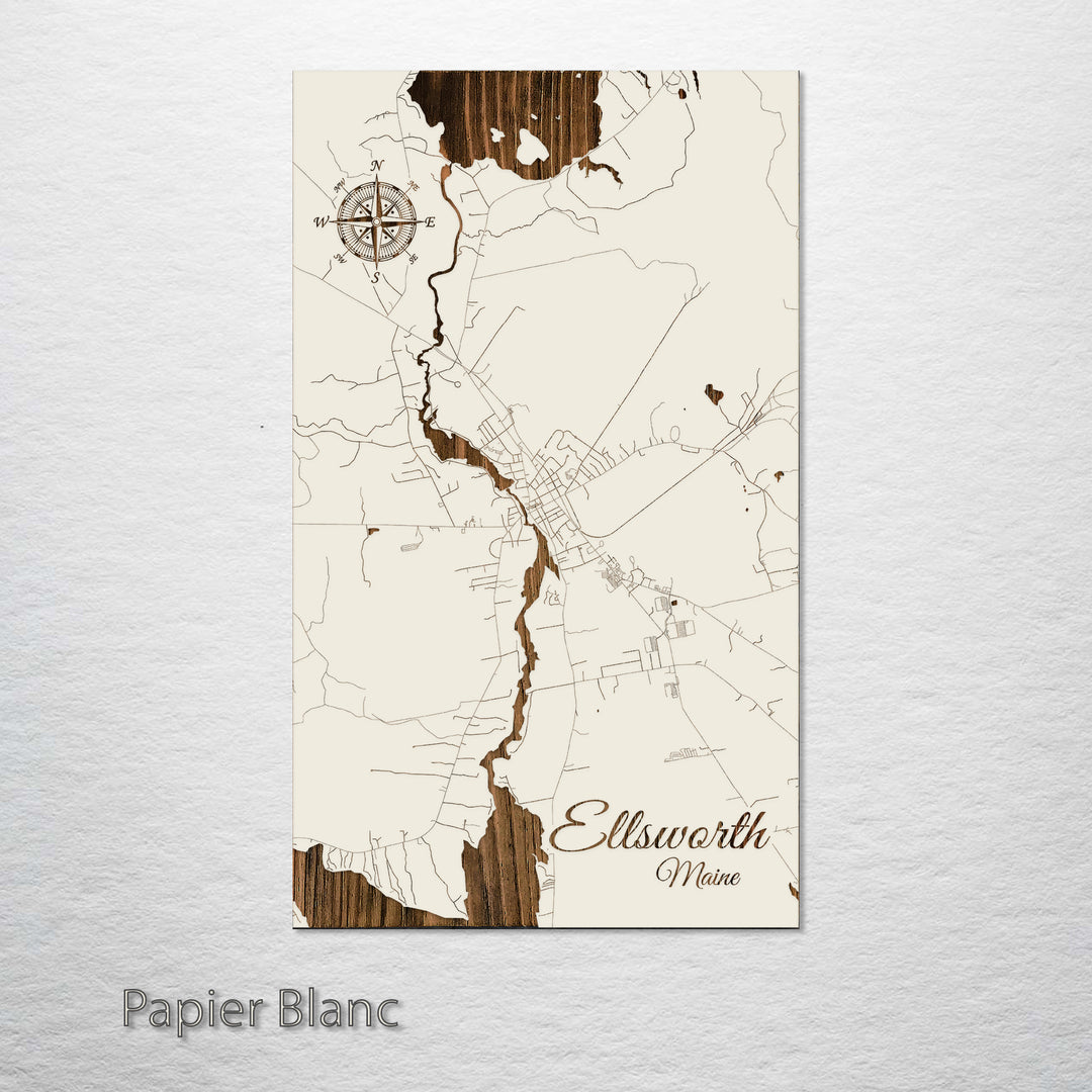 Ellsworth, Maine Street Map