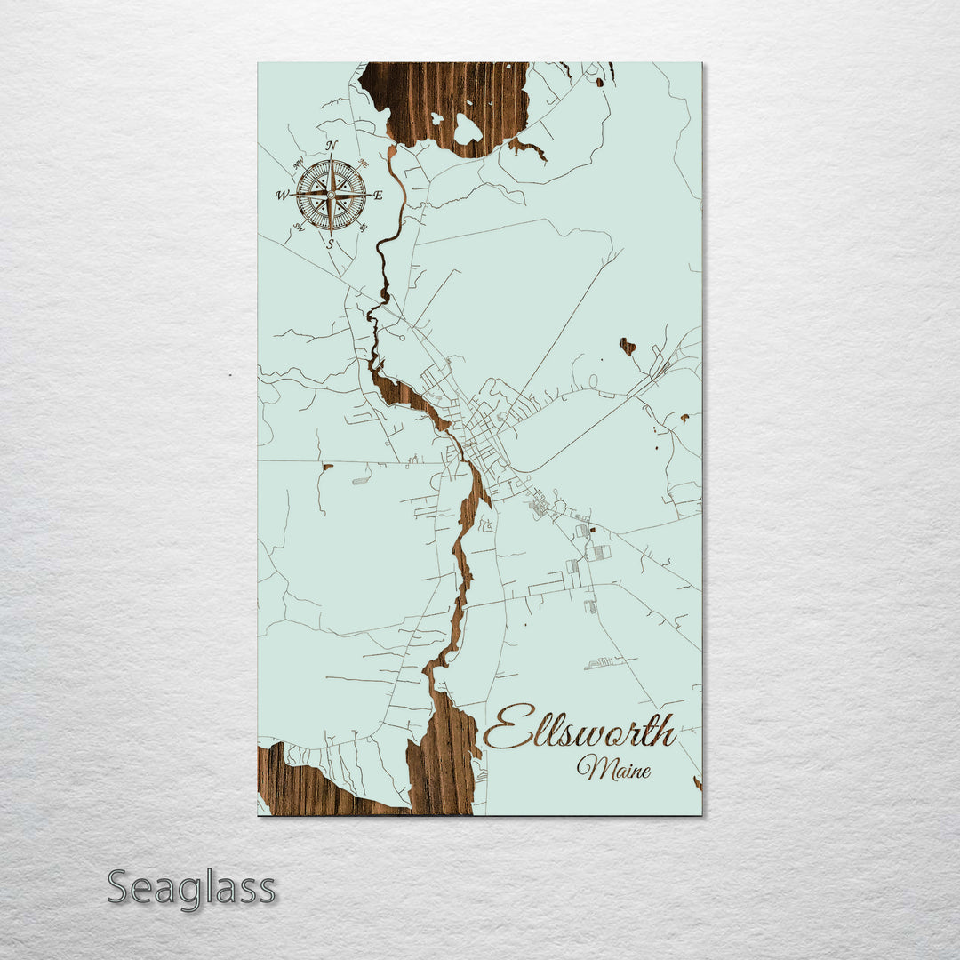 Ellsworth, Maine Street Map