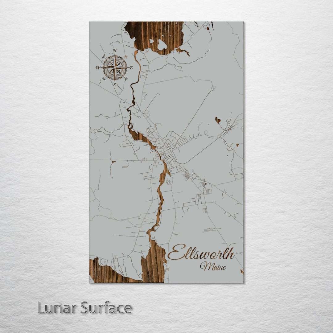 Ellsworth, Maine Street Map