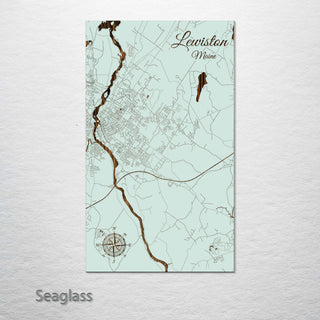 Lewiston, Maine Street Map