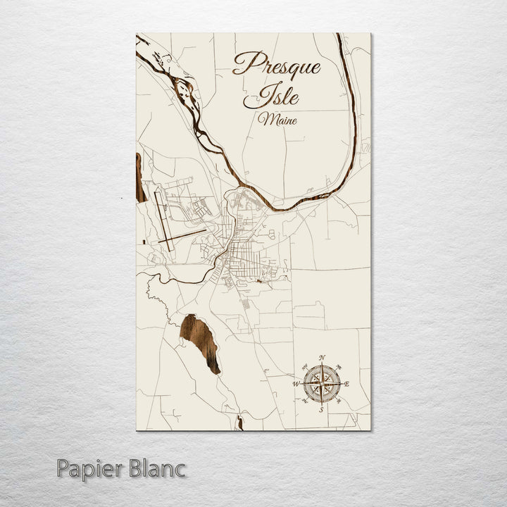 Presque Isle, Maine Street Map