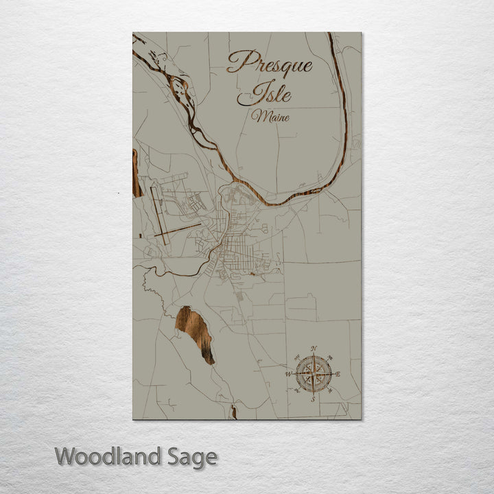 Presque Isle, Maine Street Map