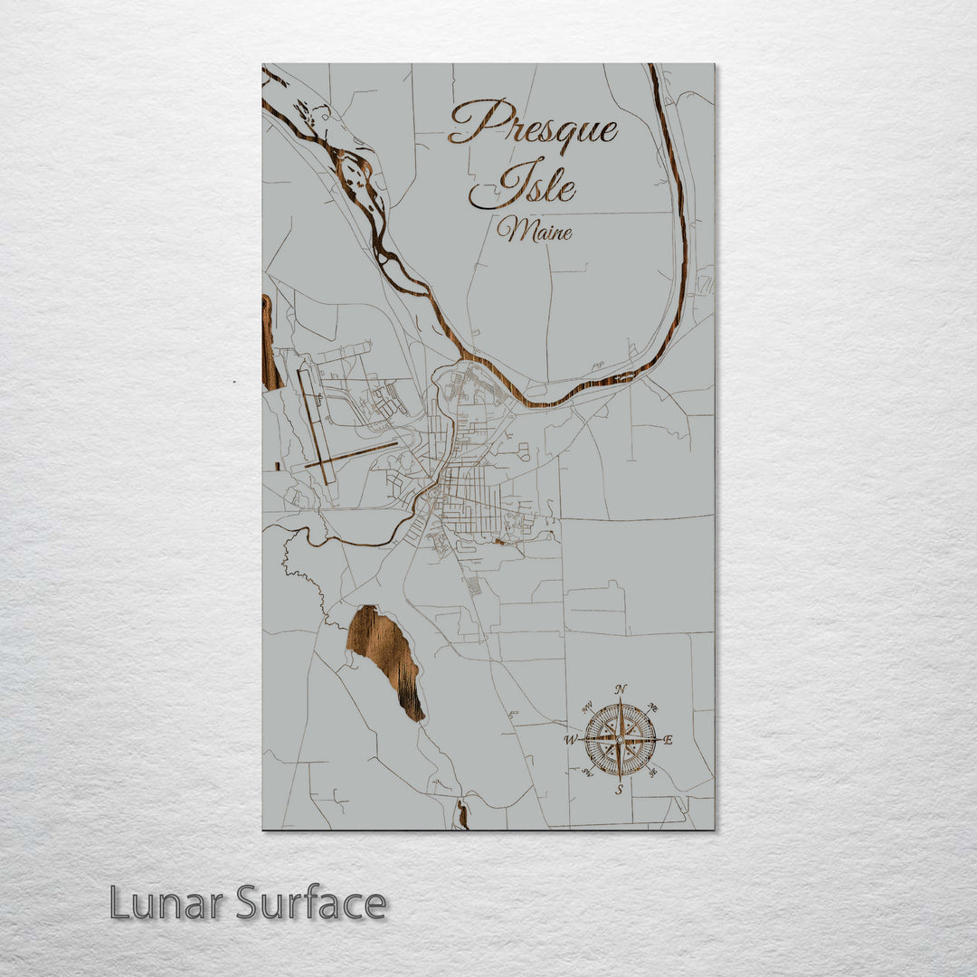 Presque Isle, Maine Street Map