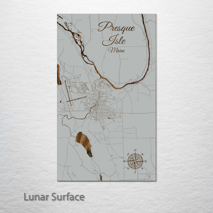 Presque Isle, Maine Street Map