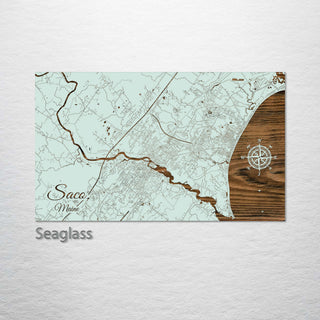 Saco, Maine Street Map