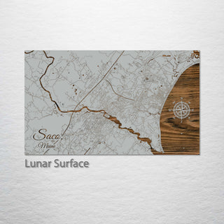 Saco, Maine Street Map