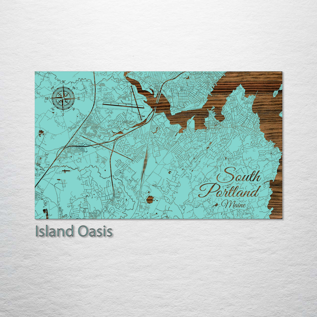 South Portland, Maine Street Map