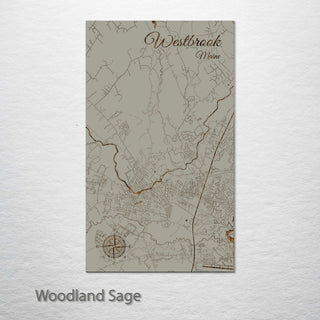 Westbrook, Maine Street Map