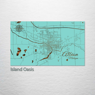 Albion, Michigan Street Map
