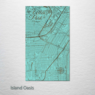 Allen Park, Michigan Street Map