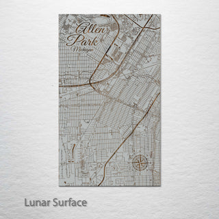 Allen Park, Michigan Street Map