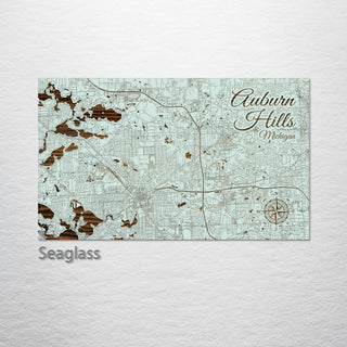 Auburn Hills, Michigan Street Map