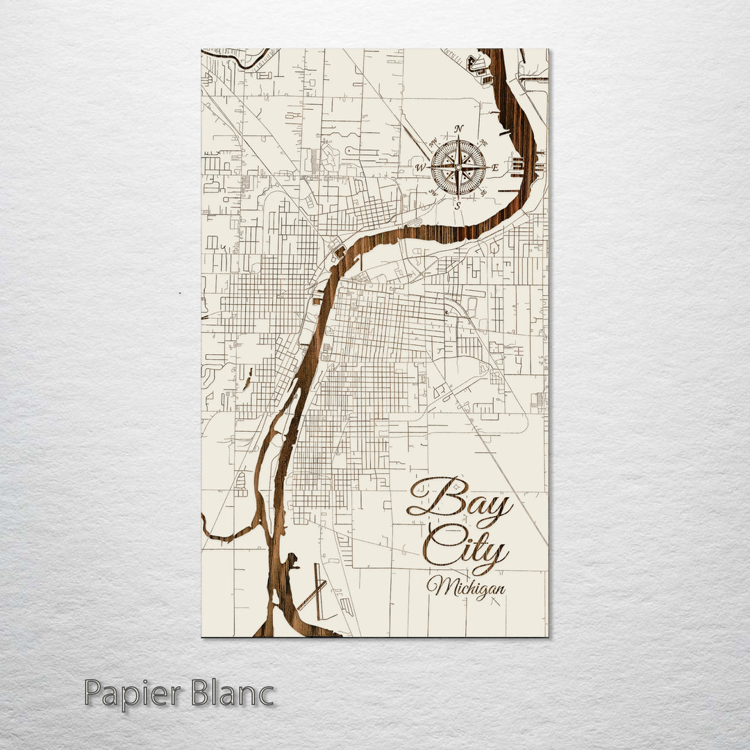 Bay City, Michigan Street Map