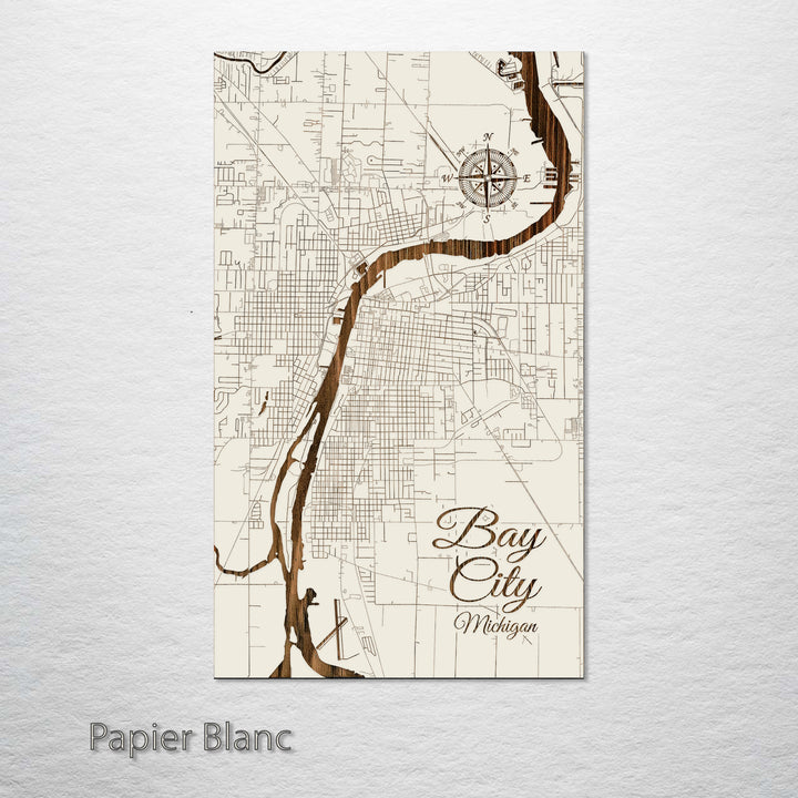 Bay City, Michigan Street Map
