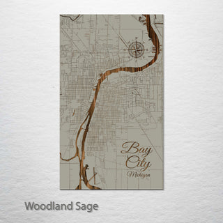 Bay City, Michigan Street Map