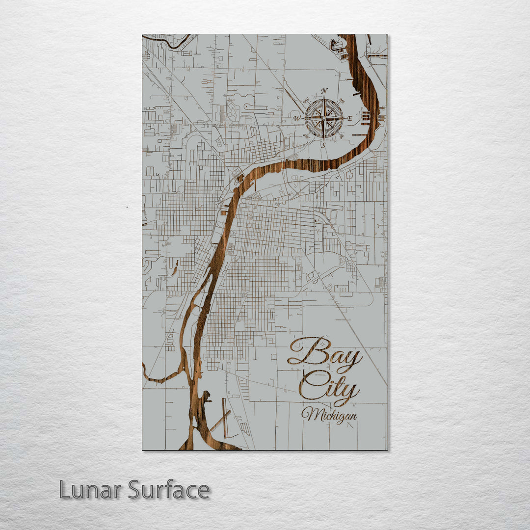 Bay City, Michigan Street Map