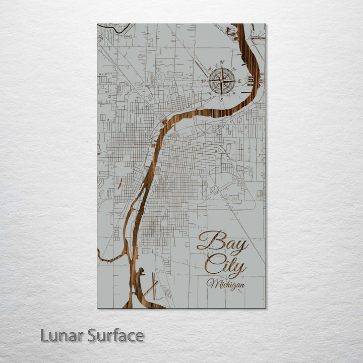 Bay City, Michigan Street Map