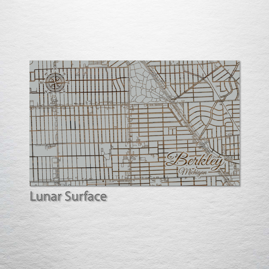 Berkley, Michigan Street Map