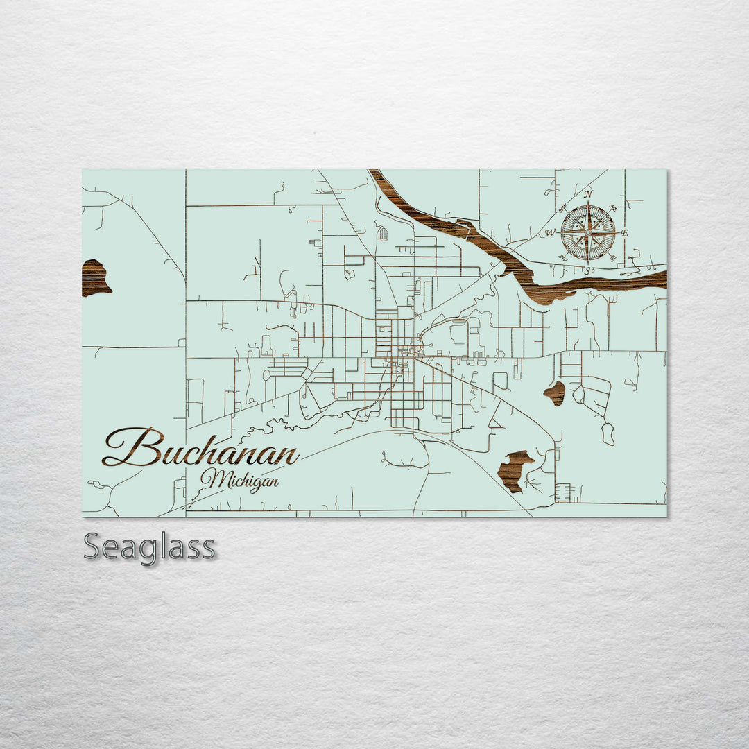 Buchanan Map Buchanan, Michigan Street Map