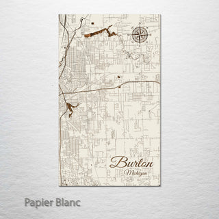 Burton, Michigan Street Map