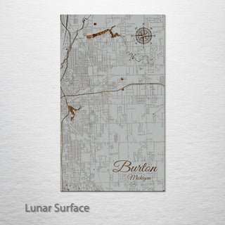 Burton, Michigan Street Map