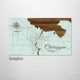 Cheboygan, Michigan Street Map