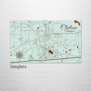 Chelsea, Michigan Street Map