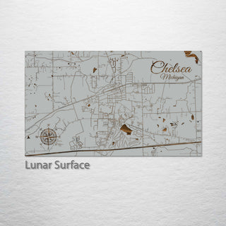 Chelsea, Michigan Street Map
