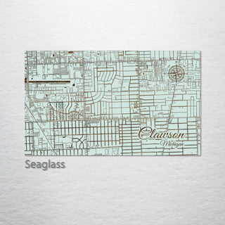 Clawson, Michigan Street Map