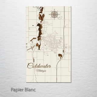 Coldwater, Michigan Street Map